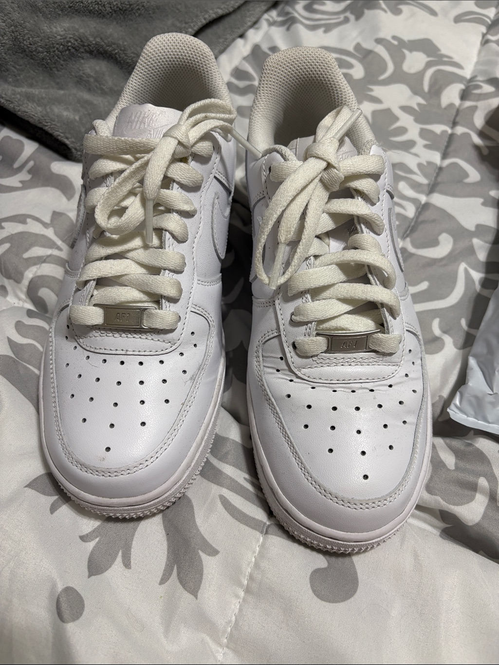 Womens Nike White Air Jordans